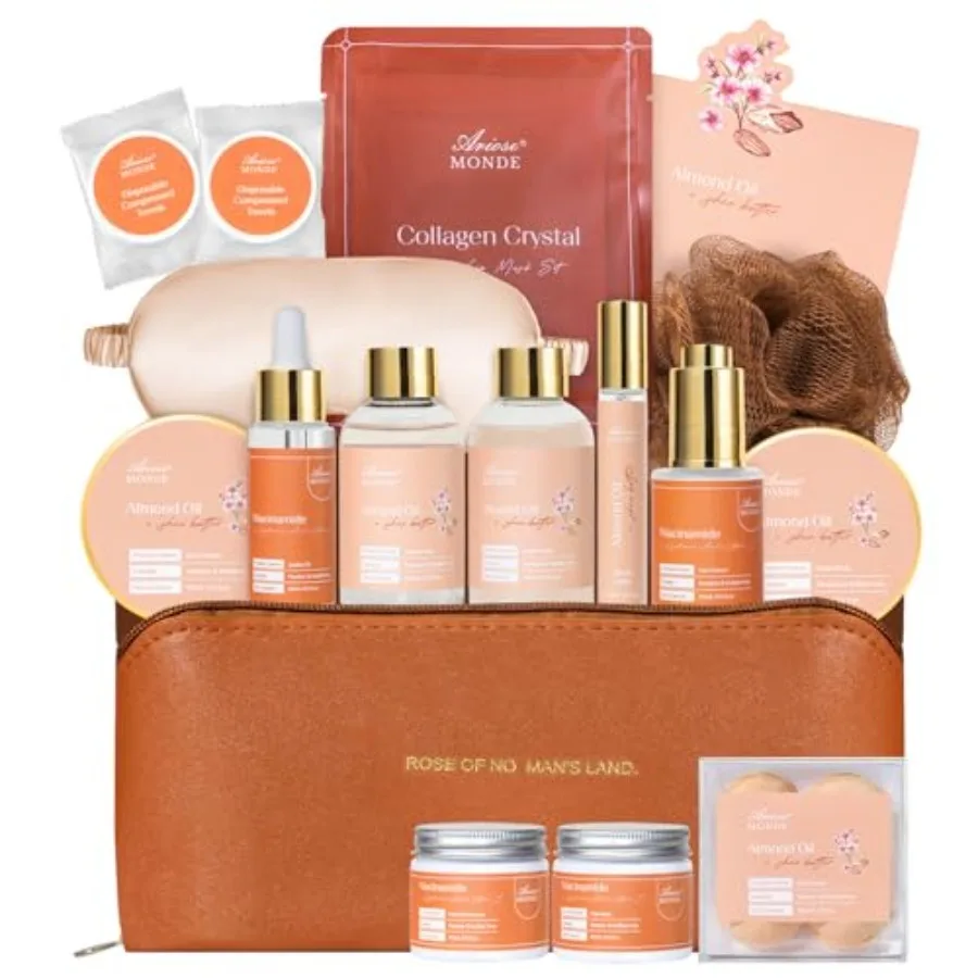 Birthday Gifts for Women Relaxing Spa Gift Baskets 21 Pcs Facial Body Skincare Gift Set Bath and Body Kit Home Spa Self Care Pa
Birthday Gifts for Women Relaxing Spa Gift Baskets 21 Pcs Facial Body Skincare Gift Set Bath and Body Kit Home Spa Self Care Pa