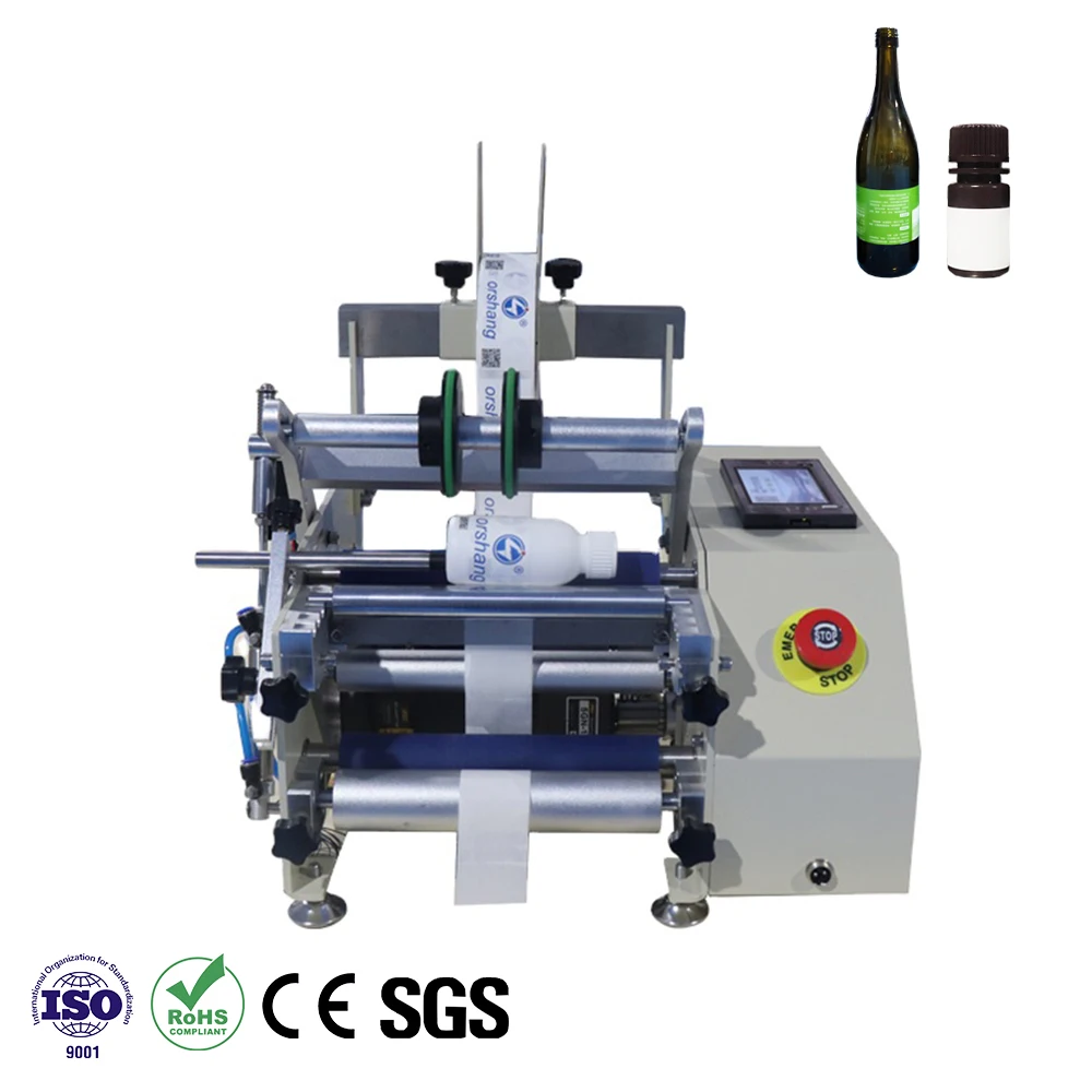 Orshang Hot Small Round Bottle Labeling Machine Semi-automatic Wine Bottle Labeling Machine Ampoule Bottle Labeling Machine
Orshang Hot Small Round Bottle Labeling Machine Semi-automatic Wine Bottle Labeling Machine Ampoule Bottle Labeling Machine