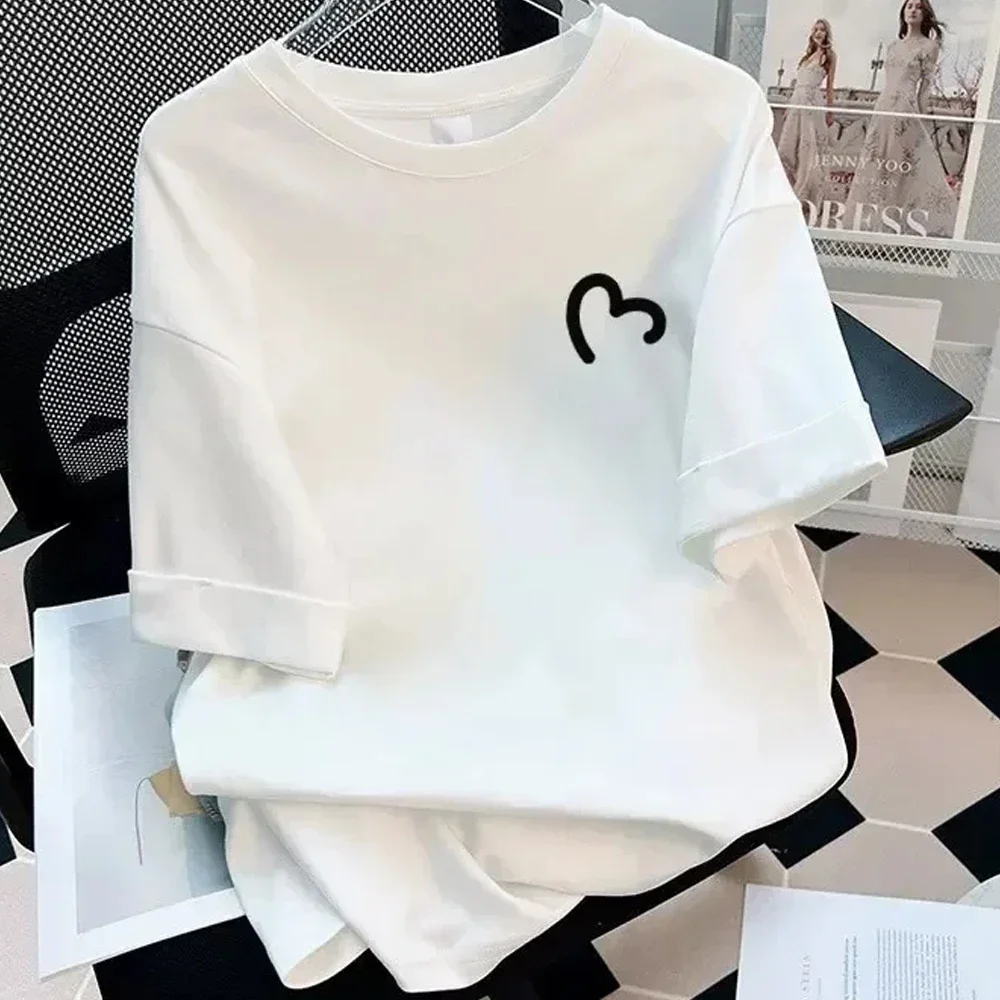 Модная женская футболка, забавная футболка с коротким рукавом, женская Harajuku, повседневная уличная одежда унисекс, летняя одежда с круглым вырезом Y2k, топ
Модная женская футболка, забавная футболка с коротким рукавом, женская Harajuku, повседневная уличная одежда унисекс, летняя одежда с круглым вырезом Y2k, топ