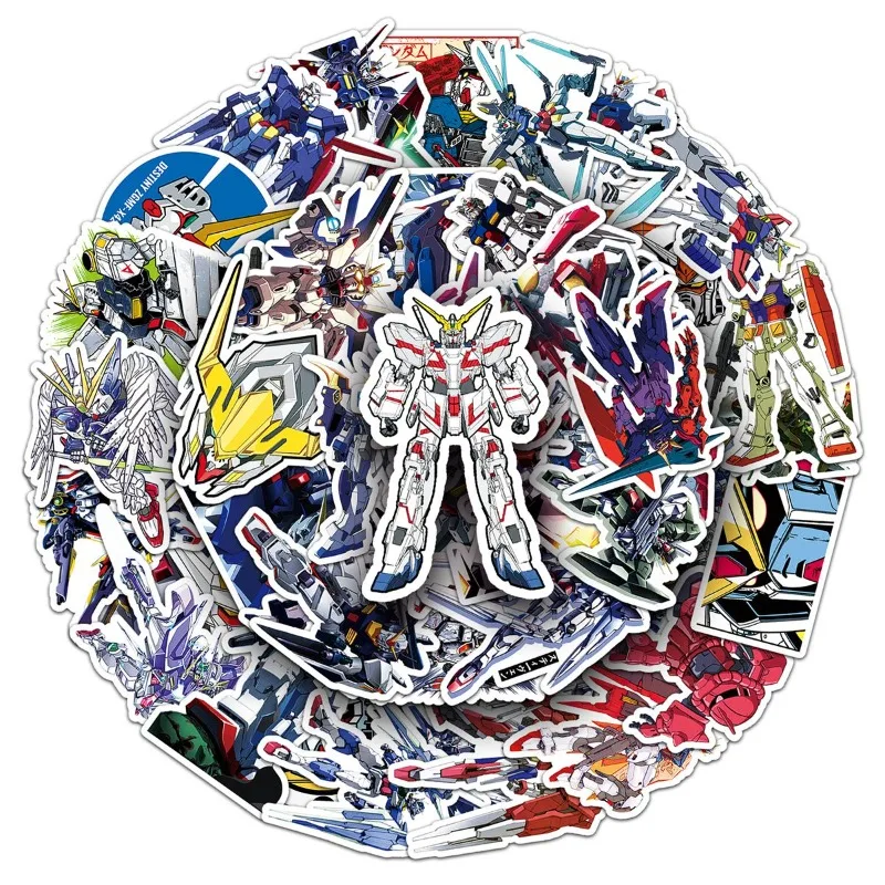52Pcs Gundam Mobile Suit Stickers Anime Cartoon Robot Waterproof DIY Decals for Phone Tablet Water Cup Laptop Luggage sticker
52Pcs Gundam Mobile Suit Stickers Anime Cartoon Robot Waterproof DIY Decals for Phone Tablet Water Cup Laptop Luggage sticker