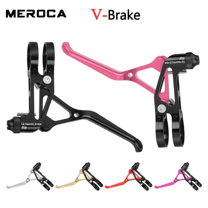 MEROCA V Brake Lever Ultralight 68g Double Brake Lever CNC Bicycle Brake Handle Purple Lever for Brompton Bmx Bike accessories
MEROCA V Brake Lever Ultralight 68g Double Brake Lever CNC Bicycle Brake Handle Purple Lever for Brompton Bmx Bike accessories