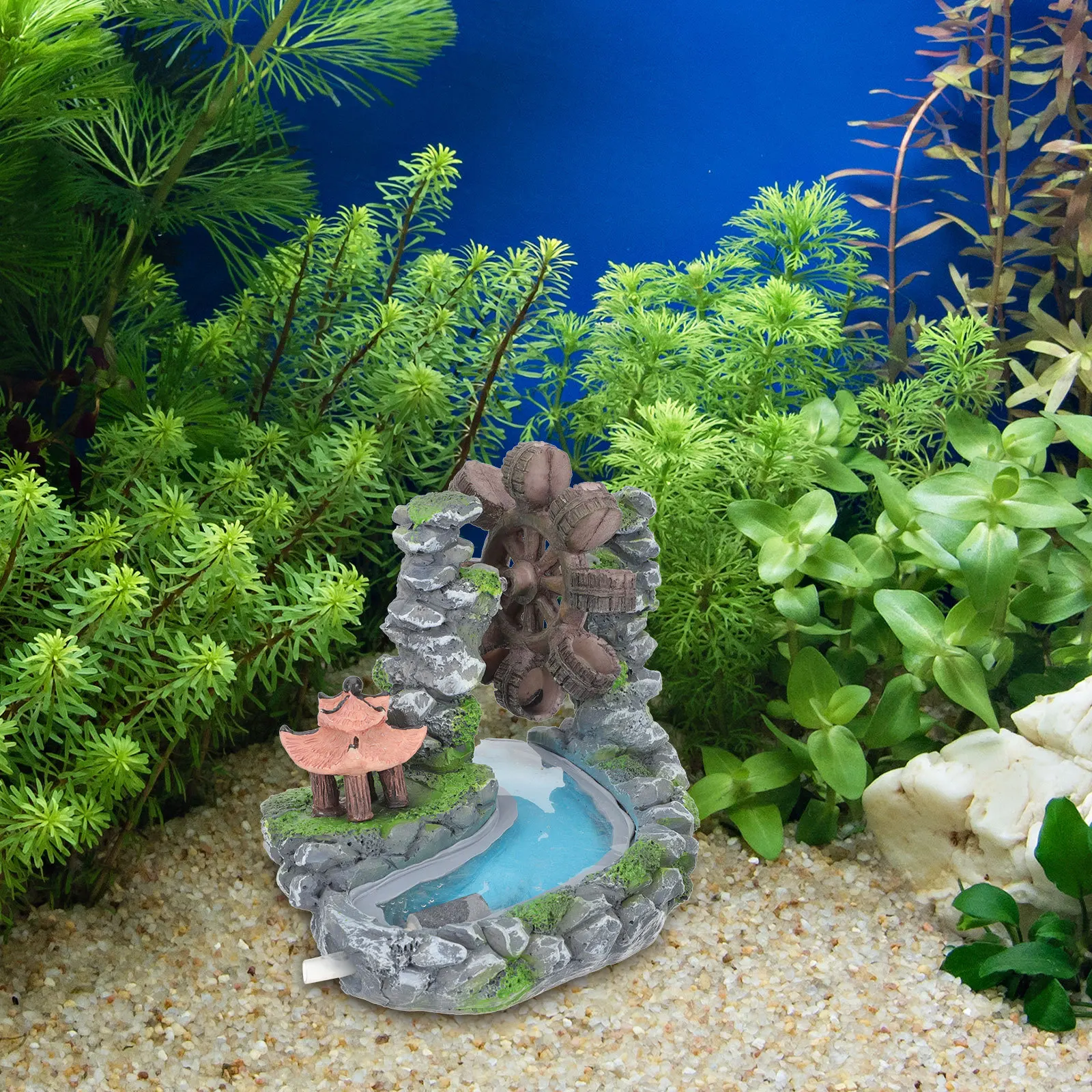 Fish Aquarium Accessory Tank Centerpiece Asian Decorations Water Ornament for Aquariums Wheel Mountain
Fish Aquarium Accessory Tank Centerpiece Asian Decorations Water Ornament for Aquariums Wheel Mountain