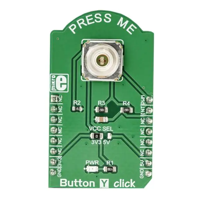 New MIKROE-3262 BUTTON Y CLICK
New MIKROE-3262 BUTTON Y CLICK