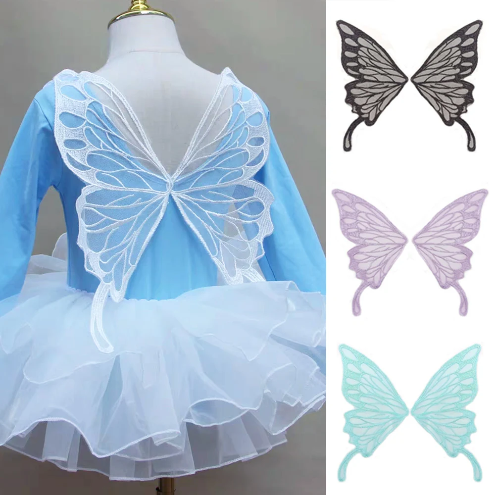 1 Pair Embroidered Butterfly Pattern Appliques Lace Collar Iron On Patches Butterfly Wing Appliques DIY Craft Decoration
1 Pair Embroidered Butterfly Pattern Appliques Lace Collar Iron On Patches Butterfly Wing Appliques DIY Craft Decoration