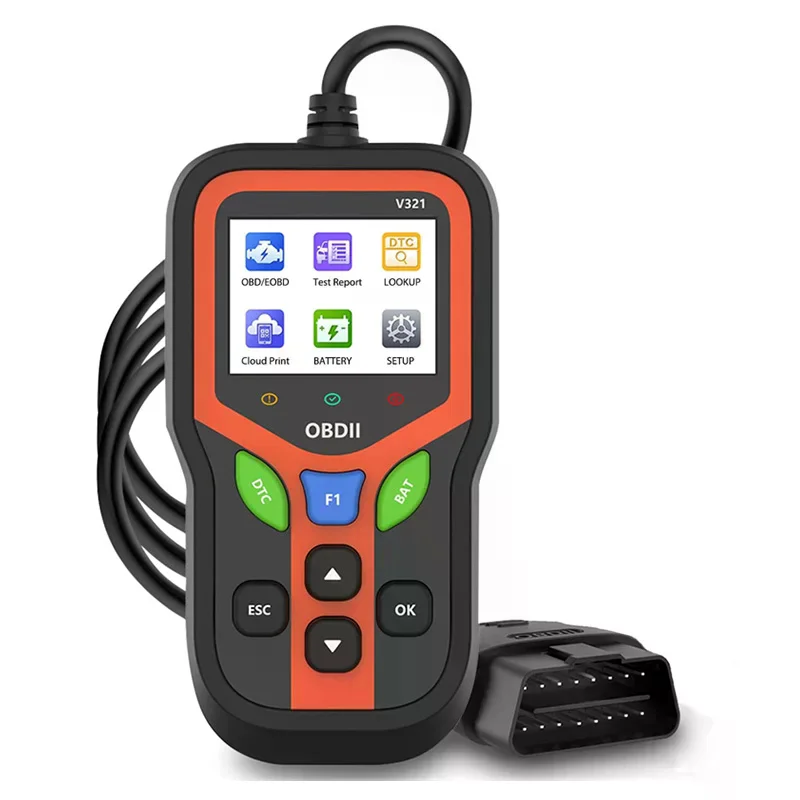 OBDII Car Scanner Versatile OBD2 Engine Error Reader with Battery Status Check for Professional Auto Technicians
OBDII Car Scanner Versatile OBD2 Engine Error Reader with Battery Status Check for Professional Auto Technicians