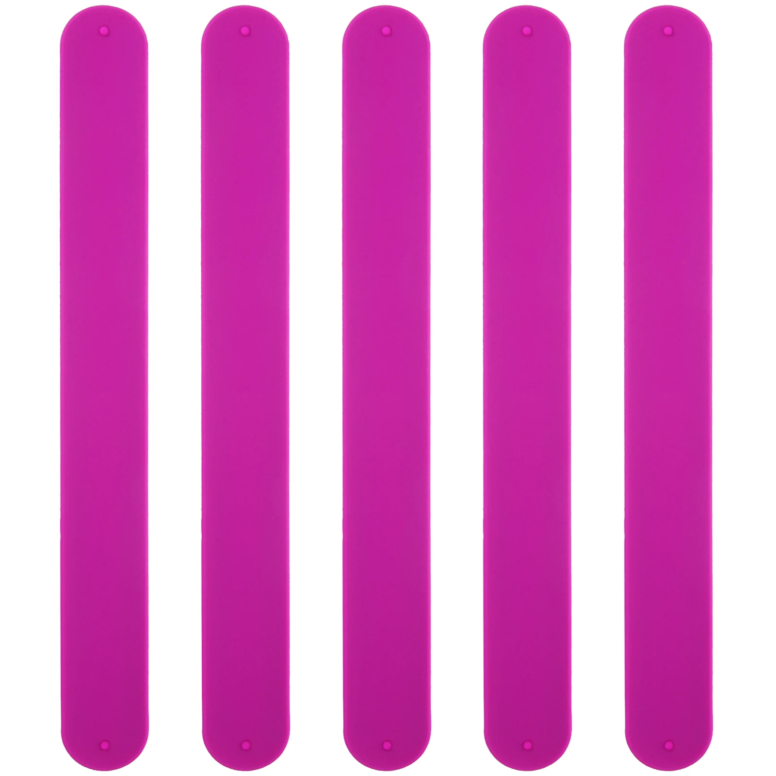 5 Pcs Silicone Slap Bracelets Children Wrist Toys Purple Bands Kids Smooth Texture Detailed Perfect Birthdays Parties Favor
5 Pcs Silicone Slap Bracelets Children Wrist Toys Purple Bands Kids Smooth Texture Detailed Perfect Birthdays Parties Favor