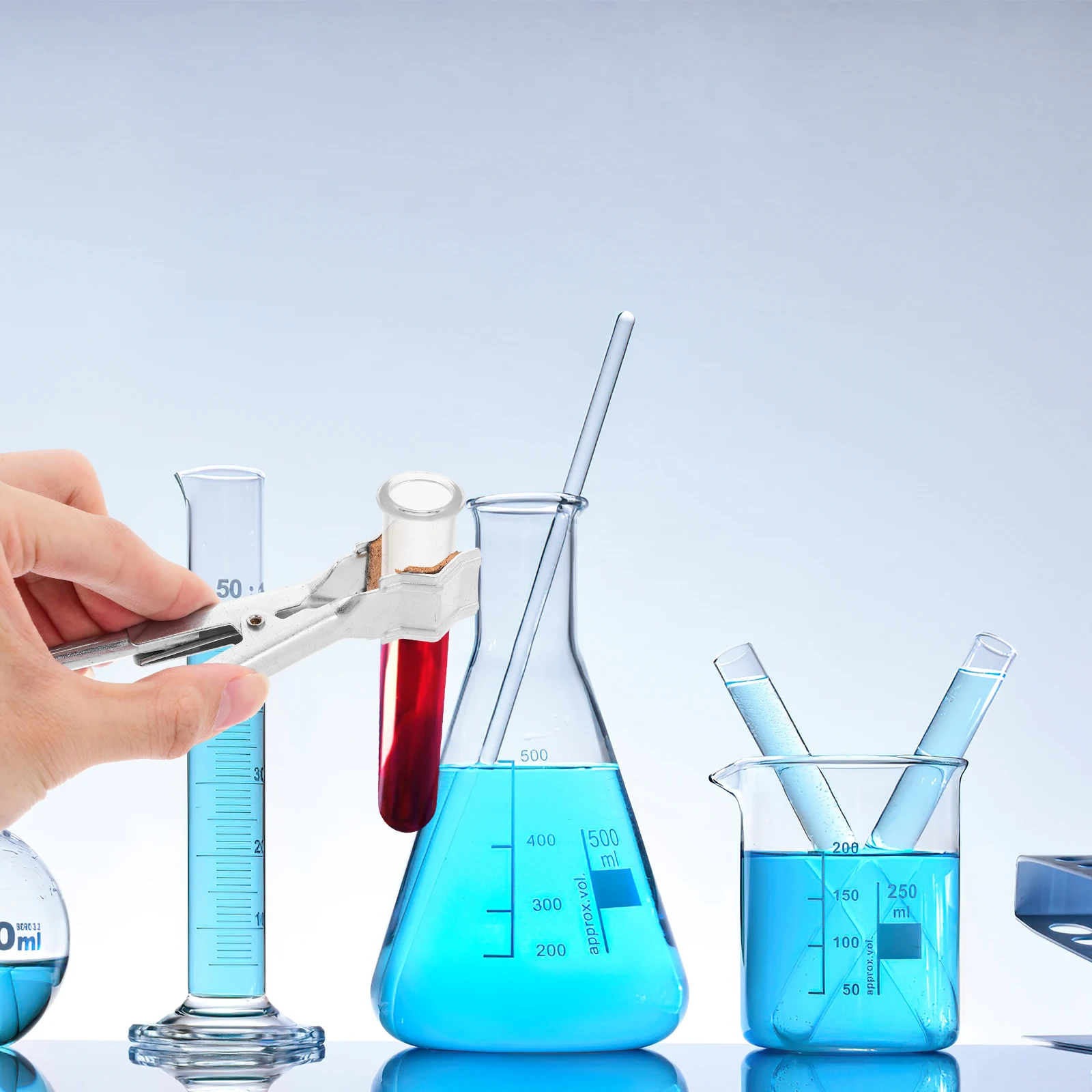 Iron Test Tube Holder Adjustable Clamp for Chemistry Lab Beakers Durable Prong Clamp Stable Stand Lab Test Tube Holder
Iron Test Tube Holder Adjustable Clamp for Chemistry Lab Beakers Durable Prong Clamp Stable Stand Lab Test Tube Holder