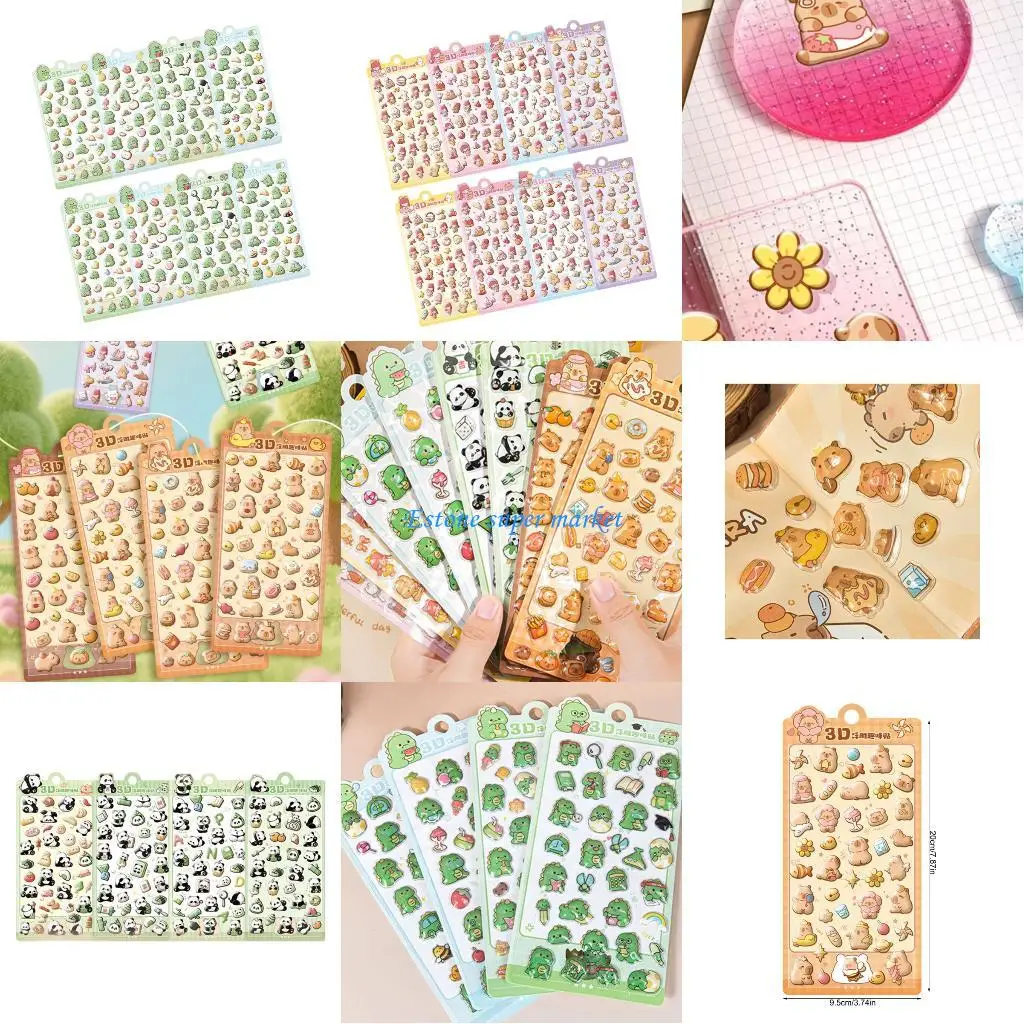 090B 8Pieces Cartoon Animal Theme Stickers Scrapbooking Decal Stickers For Luggage
090B 8Pieces Cartoon Animal Theme Stickers Scrapbooking Decal Stickers For Luggage