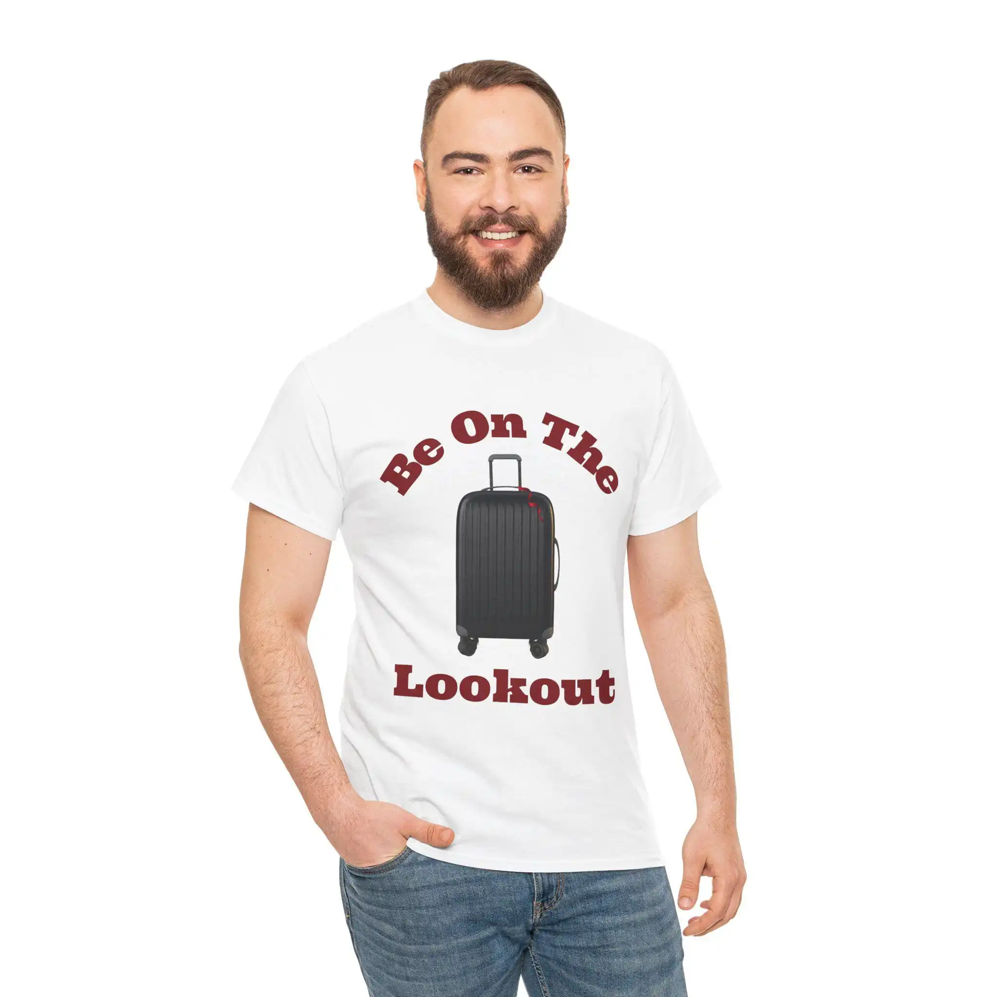 Travel Adventure Heavy Cotton T Shirt WanderlusT Movie Fan Traveler On the Look Out
Travel Adventure Heavy Cotton T Shirt WanderlusT Movie Fan Traveler On the Look Out