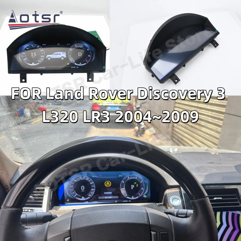 For Land Rover Discovery 3 L320 LR3 2004~2009 Digital Performance Display Dashboard LCD Speed Table Car Virtual Information
For Land Rover Discovery 3 L320 LR3 2004~2009 Digital Performance Display Dashboard LCD Speed Table Car Virtual Information