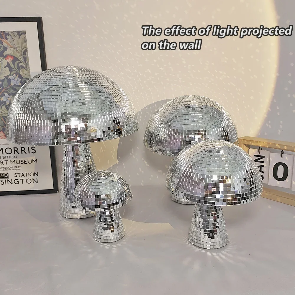 Disco Mushrooms Bedroom Decoration Mirror Mushroom Modern Home Decor Party Decorations Retro Reflective Mushroom Home Decor
Disco Mushrooms Bedroom Decoration Mirror Mushroom Modern Home Decor Party Decorations Retro Reflective Mushroom Home Decor