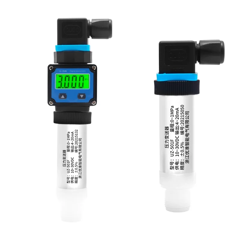 PTFE anti-corrosion pressure transmitter, resistant to strong acids and alkalis, PTFE digital pressure sensor
PTFE anti-corrosion pressure transmitter, resistant to strong acids and alkalis, PTFE digital pressure sensor