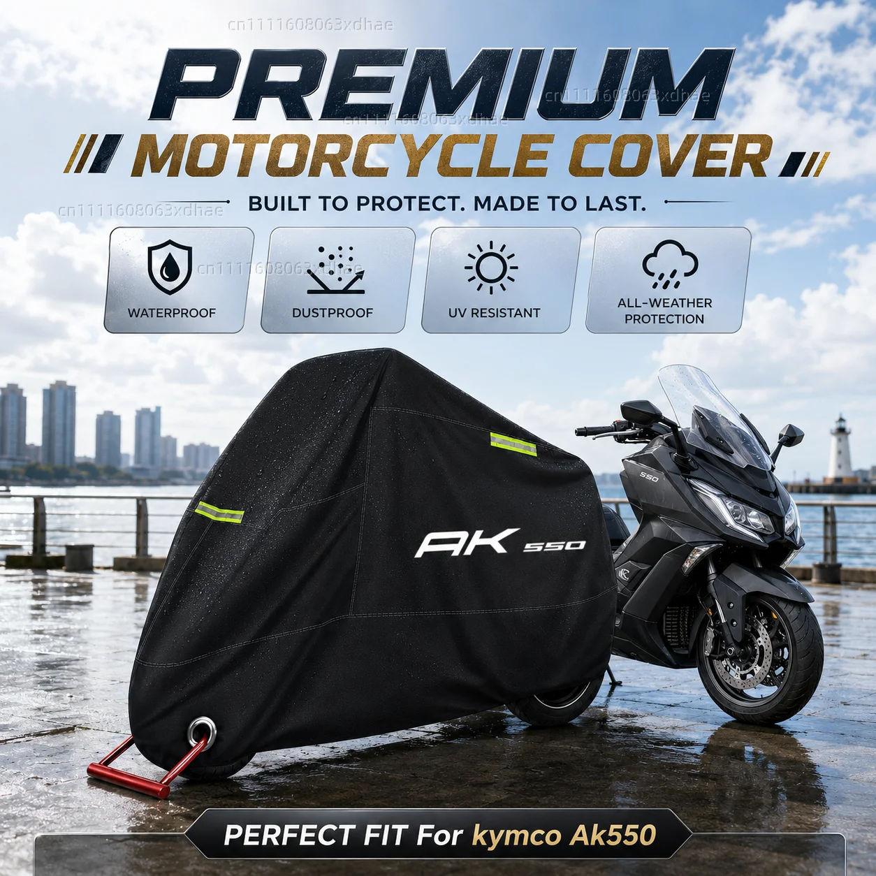 Outdoor Motorcycle Cover Waterproof Full Protection 190T Oxford Cloth For For kymco Ak550 AK 500 550AK
Outdoor Motorcycle Cover Waterproof Full Protection 190T Oxford Cloth For For kymco Ak550 AK 500 550AK