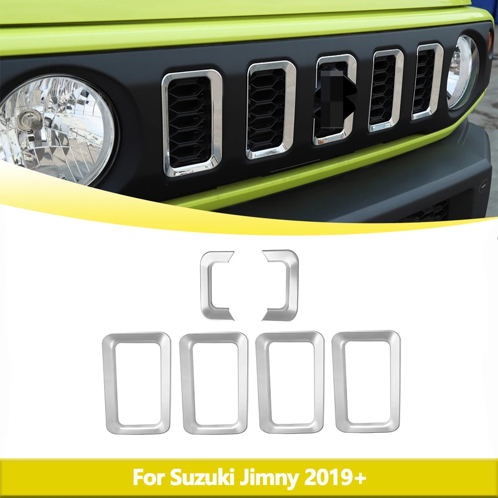 Car Front Bumper Grille Decoration Frame for Suzuki Jimny 2019-2023 2024 Decoration Cover Exterior Mouldings Car Accessories
Car Front Bumper Grille Decoration Frame for Suzuki Jimny 2019-2023 2024 Decoration Cover Exterior Mouldings Car Accessories
