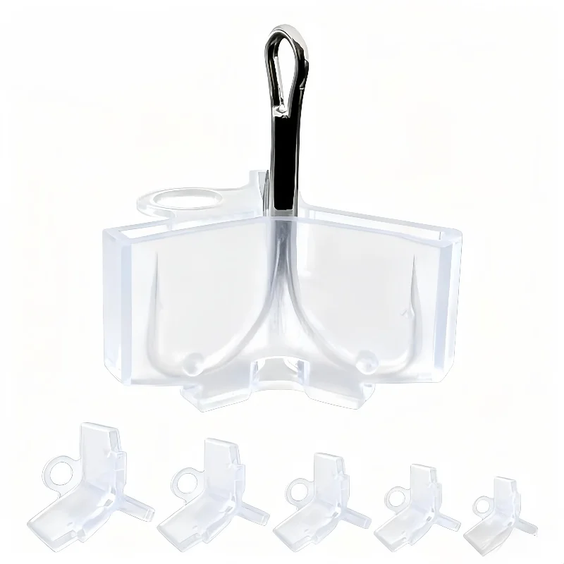 250Pcs Anti-Tangle Treble Hook Covers, White Easy Sort, for Hard Lures, Pro Angler Tackle Organizer
250Pcs Anti-Tangle Treble Hook Covers, White Easy Sort, for Hard Lures, Pro Angler Tackle Organizer