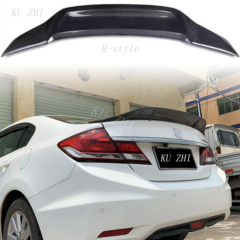 For 2014-2015 Honda 9.5th Generation Civic With Made Of Fiberglass Material Rear Spoiler Trunk Lid R-Style Spoiler And Rear Wing
For 2014-2015 Honda 9.5th Generation Civic With Made Of Fiberglass Material Rear Spoiler Trunk Lid R-Style Spoiler And Rear Wing