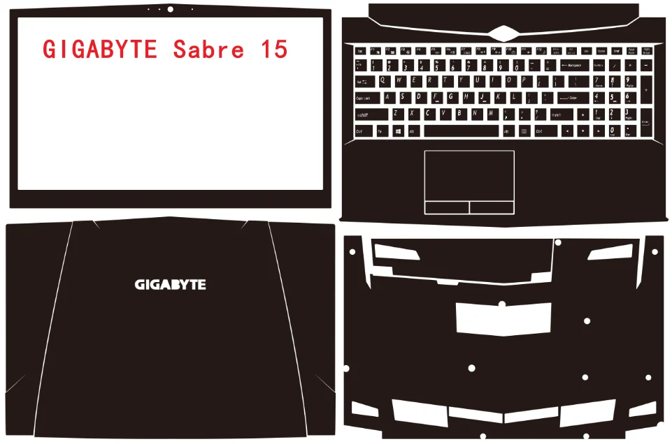 Виниловая наклейка-пленка для ноутбука GIGABYTE Sabre 15, 15,6 дюйма, на весь корпус
Виниловая наклейка-пленка для ноутбука GIGABYTE Sabre 15, 15,6 дюйма, на весь корпус
