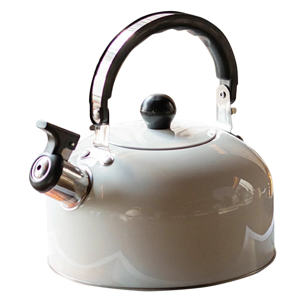 Whistling Tea 3L Black Large Capacity Stovetop Stainless Steel Kitchen Barware Tea Kettle With Handle Teapot Boiler
Whistling Tea 3L Black Large Capacity Stovetop Stainless Steel Kitchen Barware Tea Kettle With Handle Teapot Boiler