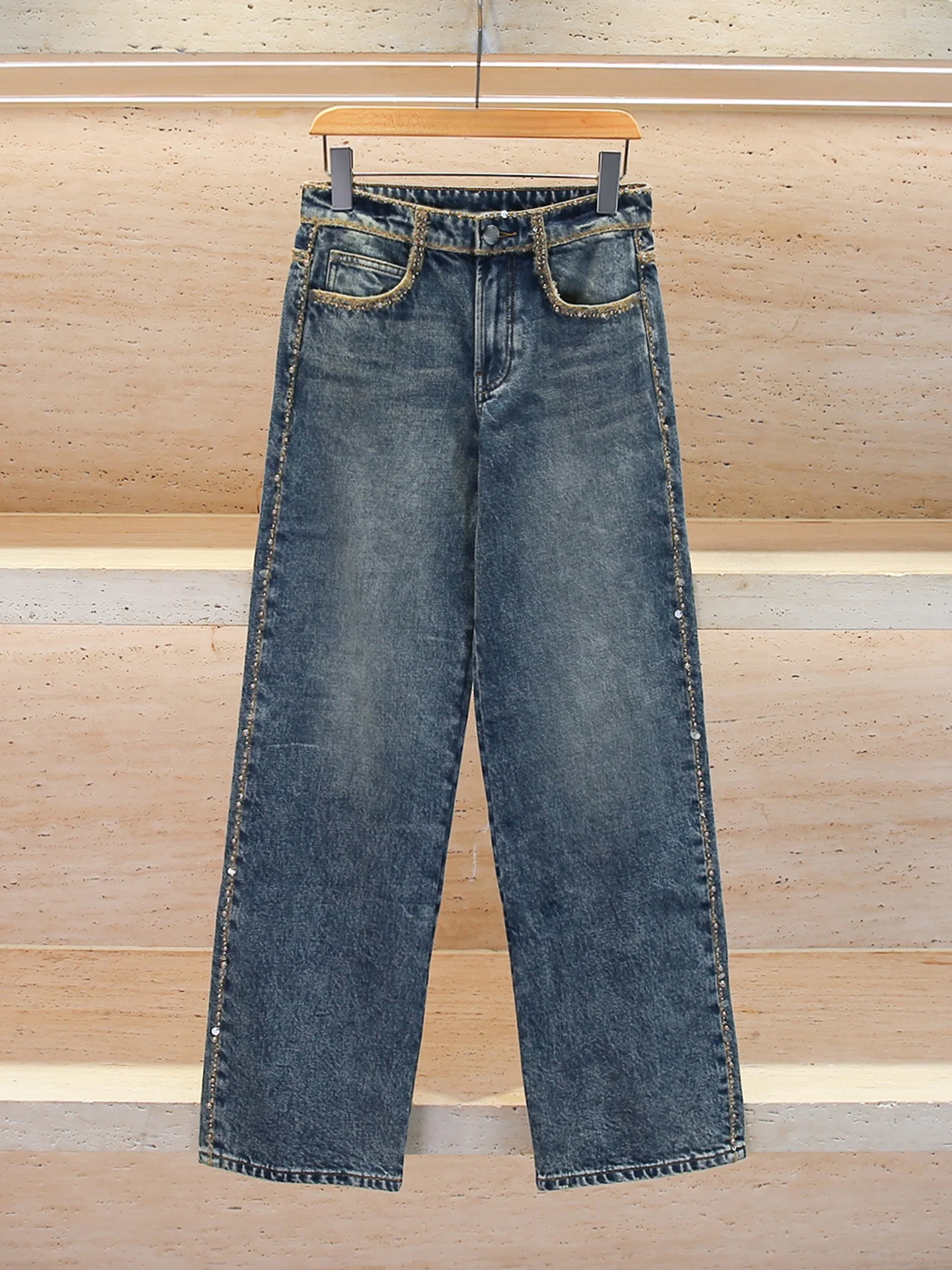 High Waist Wide Leg Denim Jeans Women's Premium Fashion Design Sensation Iron Diamond Washed Casual Commute Standard Fit
High Waist Wide Leg Denim Jeans Women's Premium Fashion Design Sensation Iron Diamond Washed Casual Commute Standard Fit