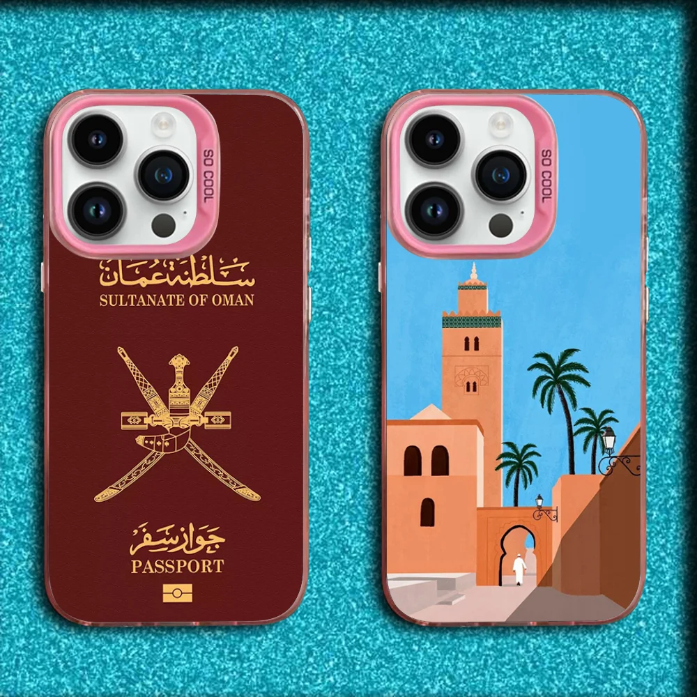 LOGO Oman Passport Phone Case For iPhone 16,15,14,13,12,11,Mini,Pro,MAX Pink Matte Silicone Cover
LOGO Oman Passport Phone Case For iPhone 16,15,14,13,12,11,Mini,Pro,MAX Pink Matte Silicone Cover