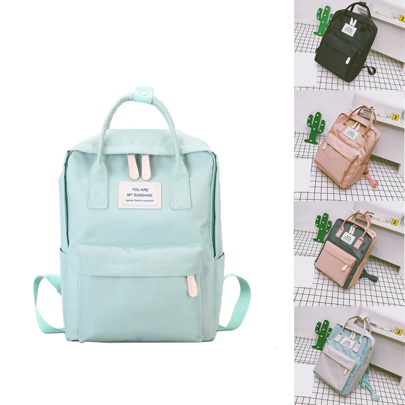 Women Canvas Backpacks Candy Color Waterproof School Bags For Teenagers Girls Big Cute Laptop Backpack
Women Canvas Backpacks Candy Color Waterproof School Bags For Teenagers Girls Big Cute Laptop Backpack