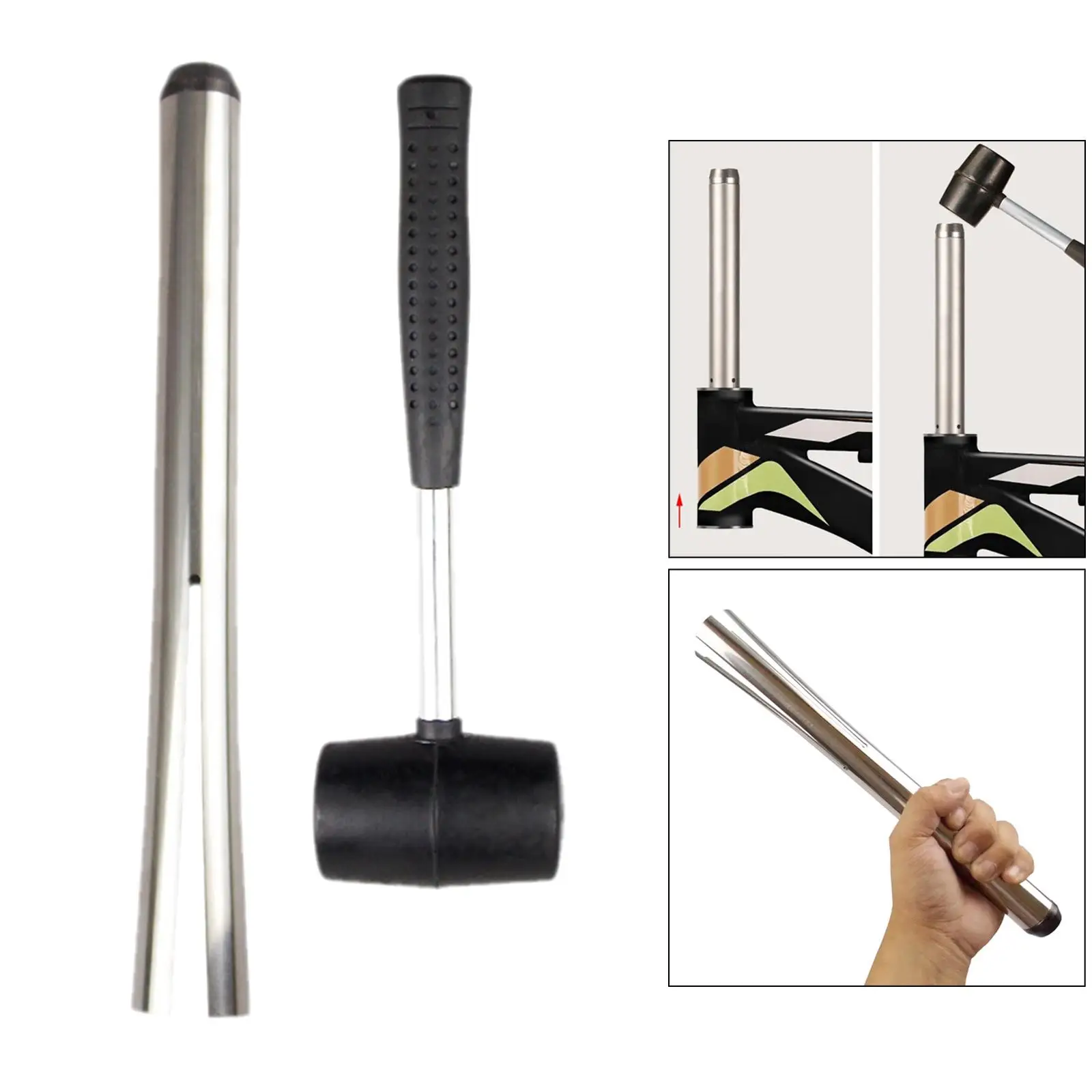 Bike Bottom Bracket Tool Bocycle Headset Cup Installer Headset Removal Remover Tool Fit Bearing
Bike Bottom Bracket Tool Bocycle Headset Cup Installer Headset Removal Remover Tool Fit Bearing