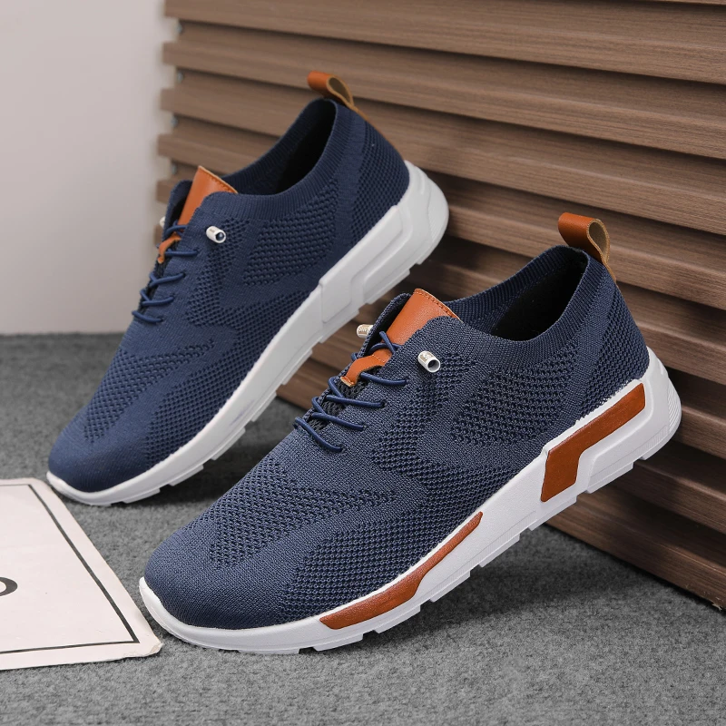 Мужские повседневные дышащие и удобные кроссовки с сеткой, повседневный спортивный стиль, однотонные, низкие спортивные туфли без шнуровки на подошве из ПВХ, подходят для активного отдыха на весну/лето
Мужские повседневные дышащие и удобные кроссовки с сеткой, повседневный спортивный стиль, однотонные, низкие спортивные туфли без шнуровки на подошве из ПВХ, подходят для активного отдыха на весну/лето