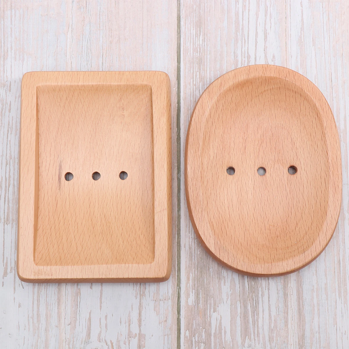 2pcs Wooden Draining Dish Tray Bathroom Holder Soap Rack Anti Slip Soap Box Mould Proof Excess Water Drain For Bathroom
2pcs Wooden Draining Dish Tray Bathroom Holder Soap Rack Anti Slip Soap Box Mould Proof Excess Water Drain For Bathroom