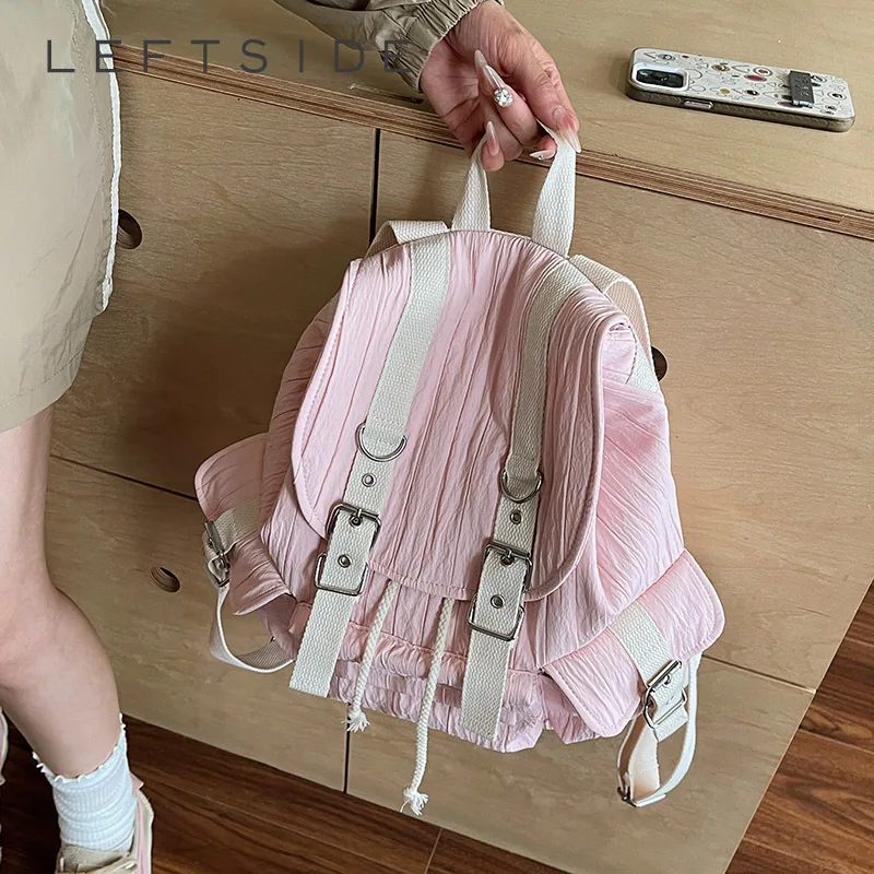 LEFTSIDE Women's Cloth Backpacks 2025 New in Fashion Summer Backpack for Teens Girls School Bag Cute Travel Back Pack
LEFTSIDE Women's Cloth Backpacks 2025 New in Fashion Summer Backpack for Teens Girls School Bag Cute Travel Back Pack
