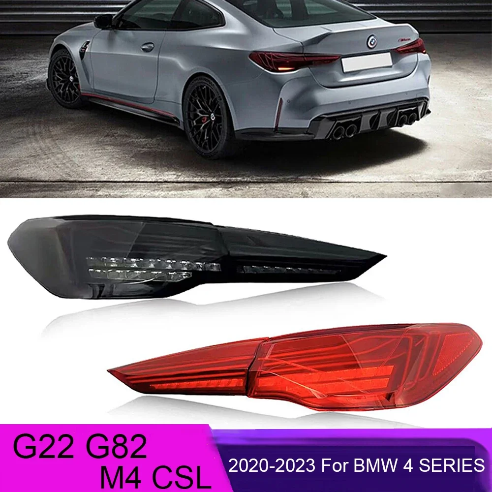 LED Tail Lights with Sequential Turn Signal Replacement For BMW 4 Series G22 G23 G26 425i 2020-UP Car LED Taillights Assembly
LED Tail Lights with Sequential Turn Signal Replacement For BMW 4 Series G22 G23 G26 425i 2020-UP Car LED Taillights Assembly