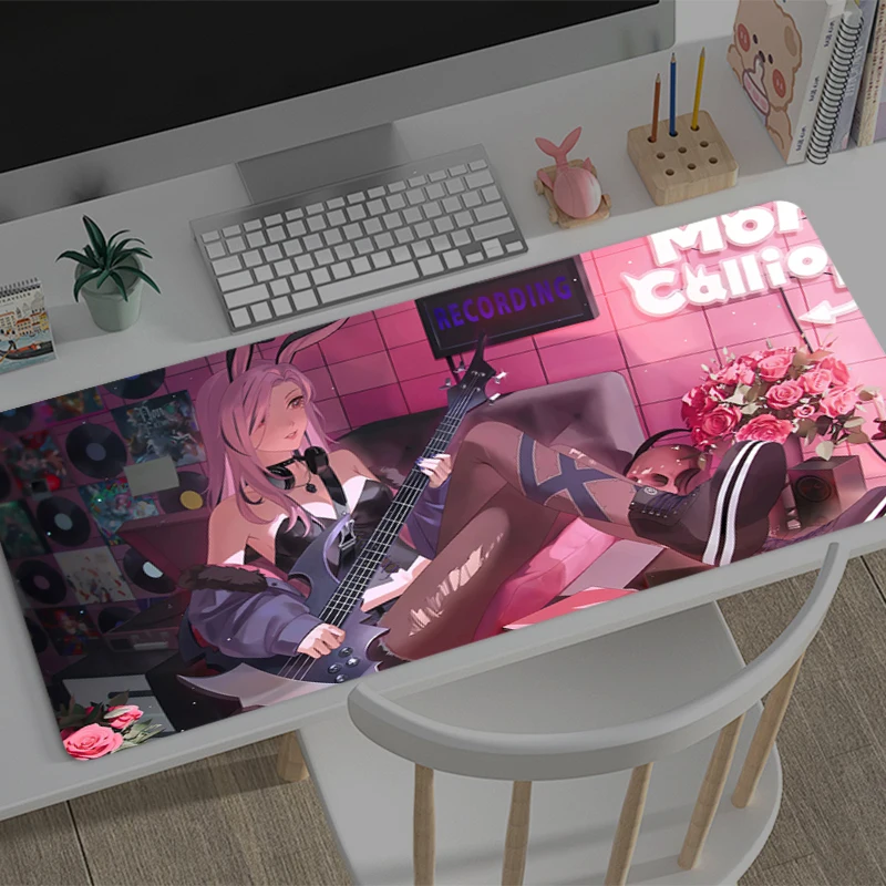 Gaming Mouse Pad Hololive Mori Calliope Accessories Office Gamer Keyboard Desk Mat Non-Slip Laptop ground mat Large PC Mousepad
Gaming Mouse Pad Hololive Mori Calliope Accessories Office Gamer Keyboard Desk Mat Non-Slip Laptop ground mat Large PC Mousepad