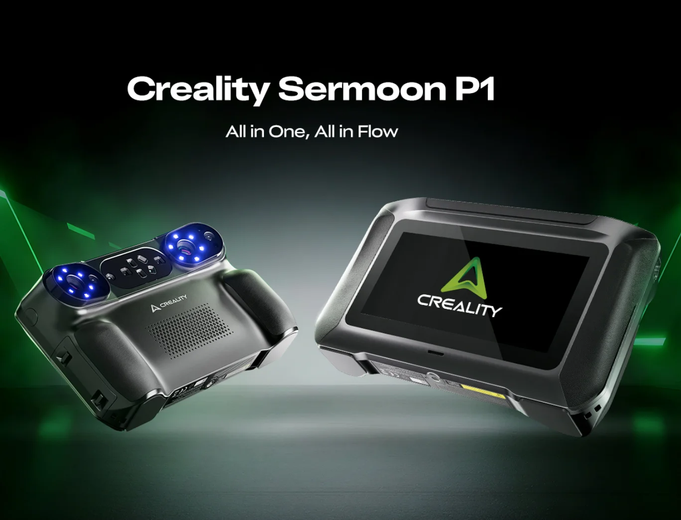Creality Sermoon P1 3D Scanner 22+7+1 Line Blue Laser Modes +NIR 0.02mm Accuracy Support Wireless Scan Witn NO PC/Phone Scanner
Creality Sermoon P1 3D Scanner 22+7+1 Line Blue Laser Modes +NIR 0.02mm Accuracy Support Wireless Scan Witn NO PC/Phone Scanner