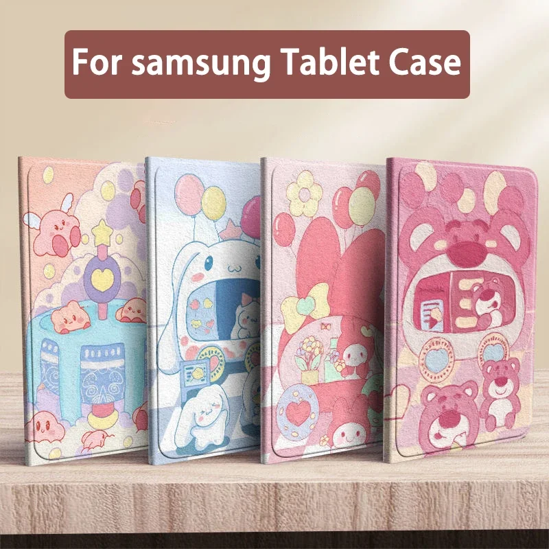 Sanrio Cinnamoroll Case For Samsung Galaxy Tab A8 10.5 Cover For Samsung S6Lite S7FE S8 S9 Plus Silicone Tablet Protective Cover
Sanrio Cinnamoroll Case For Samsung Galaxy Tab A8 10.5 Cover For Samsung S6Lite S7FE S8 S9 Plus Silicone Tablet Protective Cover