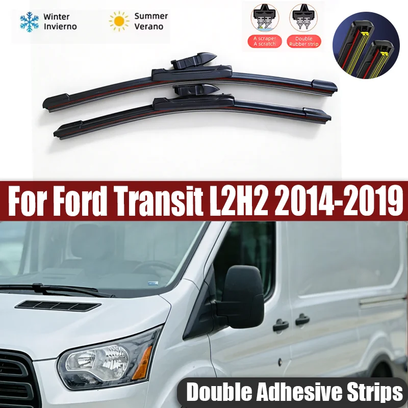 For Ford Transit L2H2 2014-2019 2015 2016 2017 2018 Wiper Front Wiper Blades Windshield Windscreen Window Brush 30"+20"
For Ford Transit L2H2 2014-2019 2015 2016 2017 2018 Wiper Front Wiper Blades Windshield Windscreen Window Brush 30"+20"
