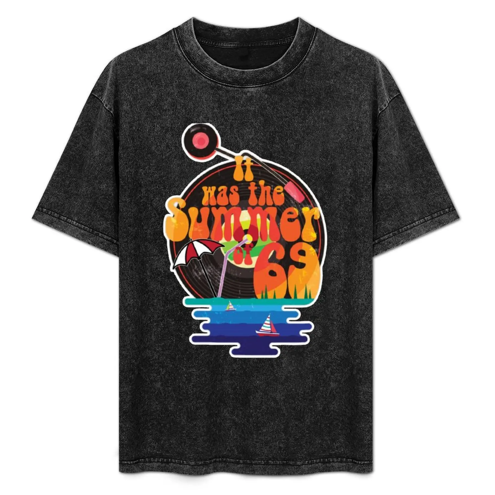 SUMMER OF 69 T-Shirt Summer Print Short Sleeve Tee
SUMMER OF 69 T-Shirt Summer Print Short Sleeve Tee
