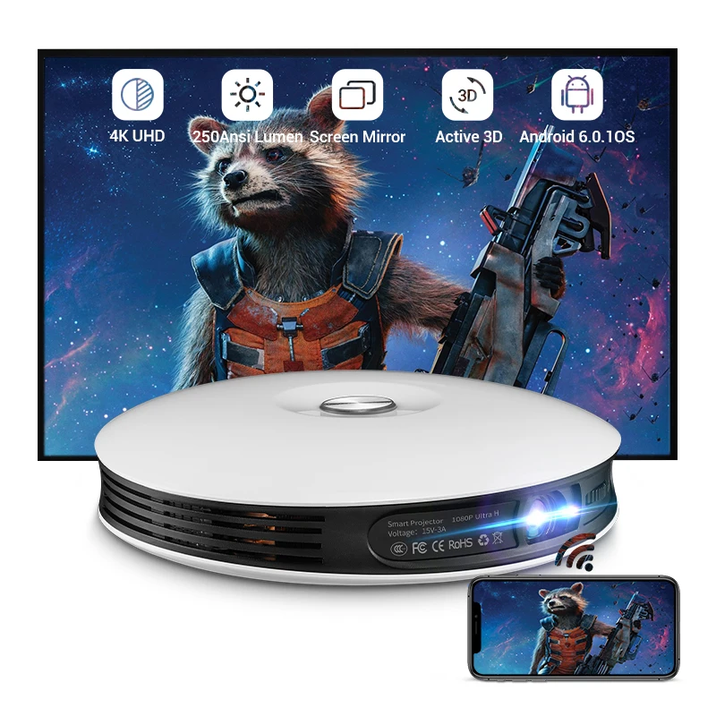 Заводская поставка Full Hd 4k Pico 3D 720P Android Видео Led Dlp смарт-проектор портативный проектор для домашнего кинотеатра
Заводская поставка Full Hd 4k Pico 3D 720P Android Видео Led Dlp смарт-проектор портативный проектор для домашнего кинотеатра