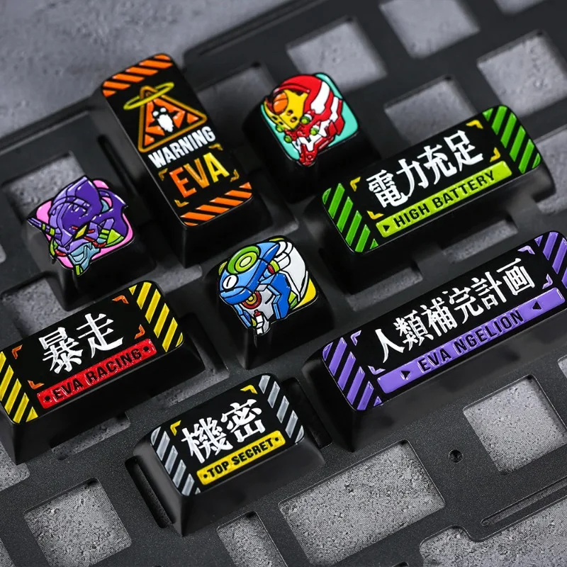 Eva Neon Genesis Evangelion All-metal Paint Keycaps Mechanical Keyboard Zinc Alloy Personalized Keycaps Anime Metal Keycaps Gift
Eva Neon Genesis Evangelion All-metal Paint Keycaps Mechanical Keyboard Zinc Alloy Personalized Keycaps Anime Metal Keycaps Gift
