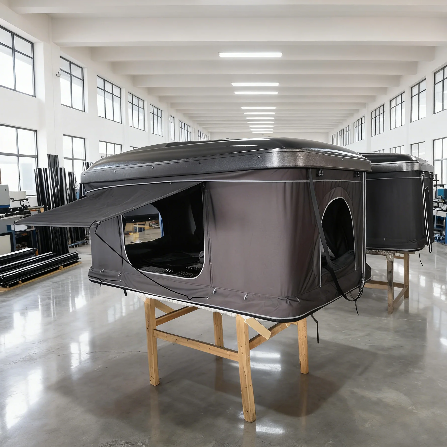 Customized Versatile Design RTT 2 People Spacious Cargo Carrier Hard Shell Rooftop Tent for Ranger Wildtrack
Customized Versatile Design RTT 2 People Spacious Cargo Carrier Hard Shell Rooftop Tent for Ranger Wildtrack