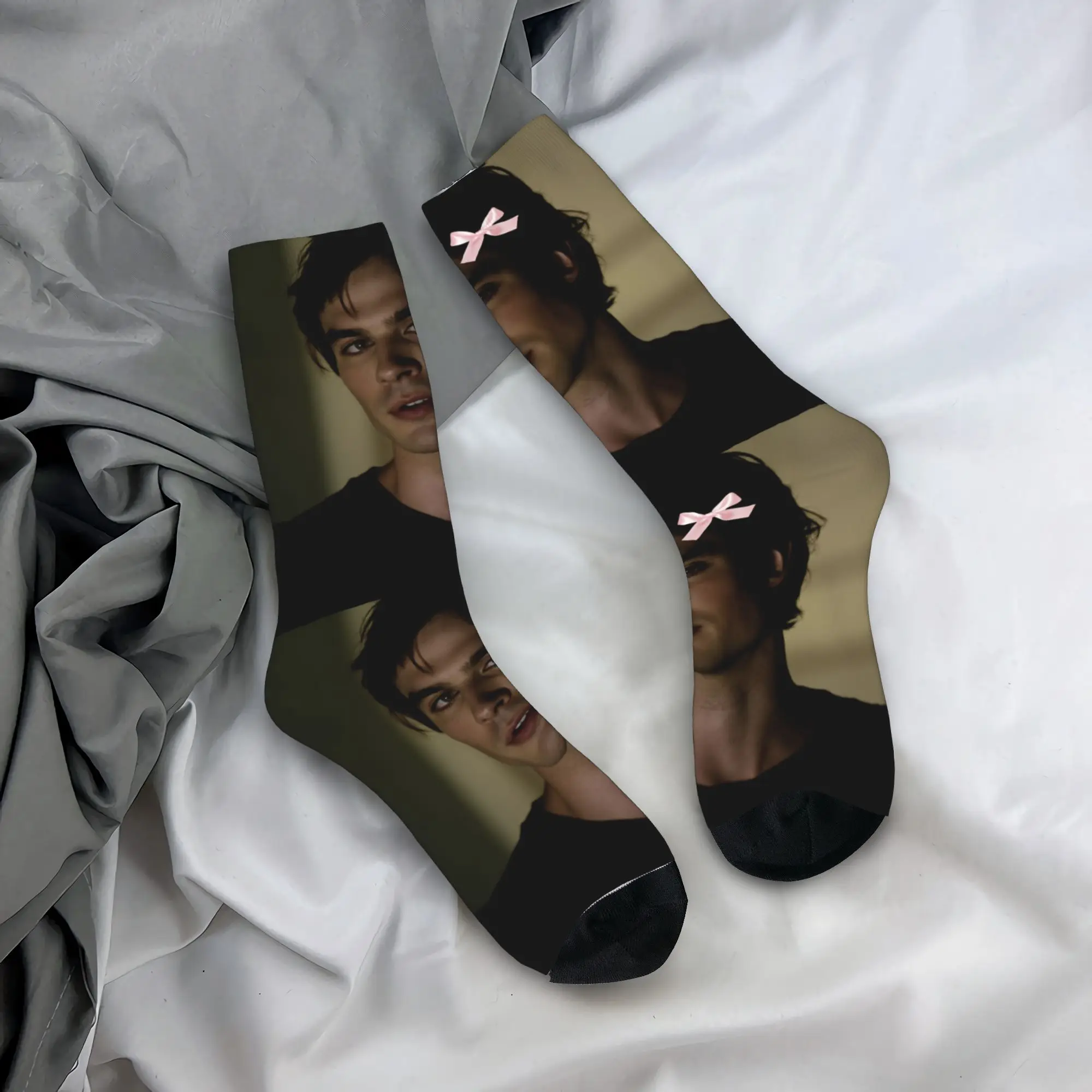 Damon Salvatore The Vampire Diaries Stockings Korean Socks Adults Men Medium Soft Socks Autumn Sweat Socks Birthday Present
Damon Salvatore The Vampire Diaries Stockings Korean Socks Adults Men Medium Soft Socks Autumn Sweat Socks Birthday Present