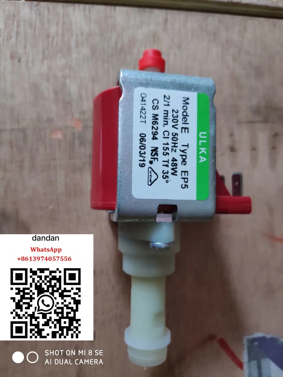 Applicable to cleaning machine CEME peristaltic pump E410 desktop cabinet ULKA water pump EP5 electromagnetic pump
Applicable to cleaning machine CEME peristaltic pump E410 desktop cabinet ULKA water pump EP5 electromagnetic pump