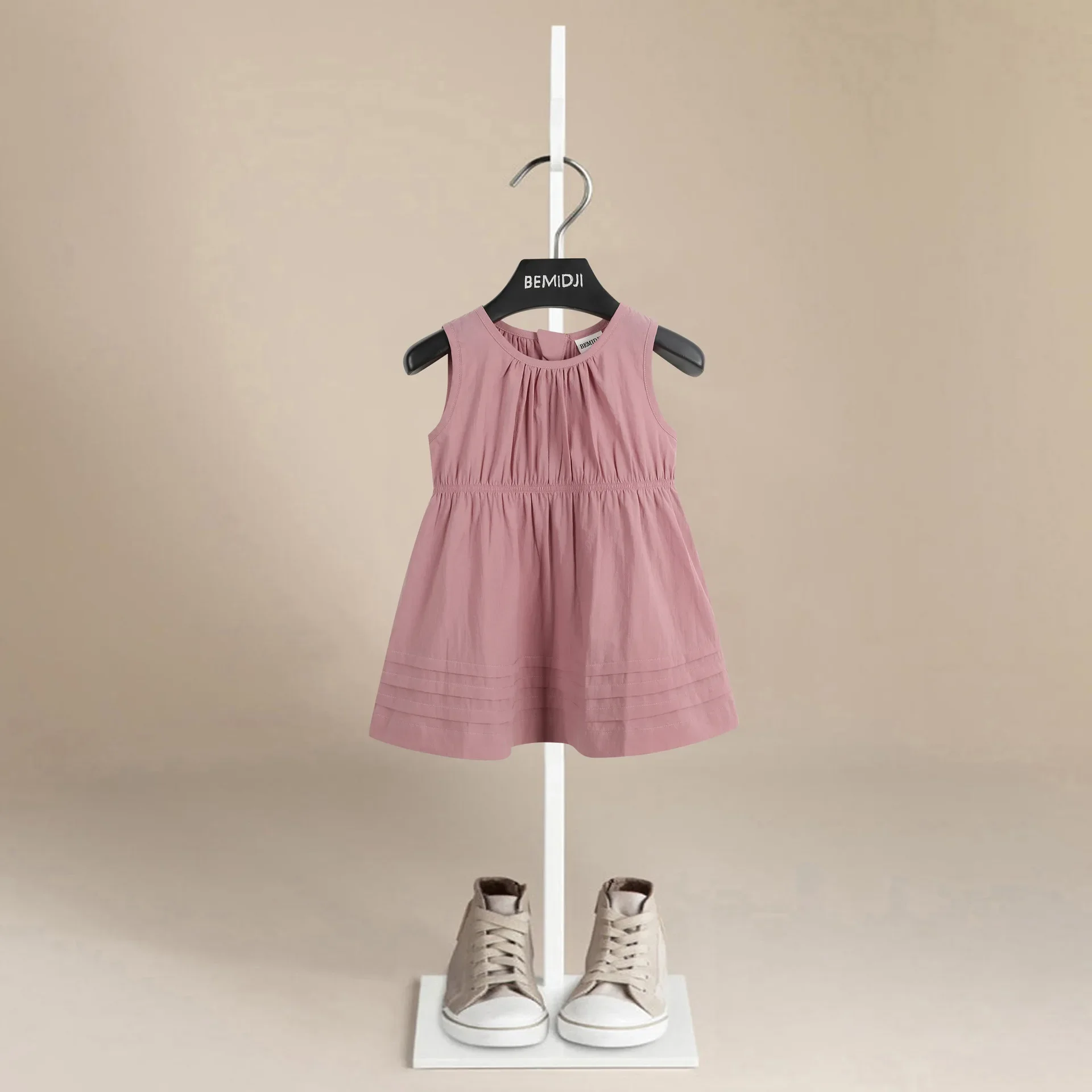 Children Dresses Kids Clothes for Girls 1-6 Years Pink Vest Pleated Sleeveless Pleated Dress Summer Teenager Sweet Casual Daily
Children Dresses Kids Clothes for Girls 1-6 Years Pink Vest Pleated Sleeveless Pleated Dress Summer Teenager Sweet Casual Daily