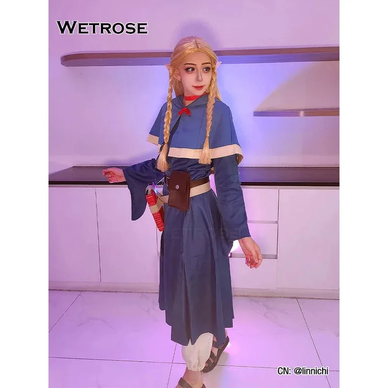 qq 123【Wetrose】Marcille Donato Косплей Вкусный костюм в Dungeon Food Marushiru Donatou Danjon Meshi Set Парик Хэллоуин Эльф
qq 123【Wetrose】Marcille Donato Косплей Вкусный костюм в Dungeon Food Marushiru Donatou Danjon Meshi Set Парик Хэллоуин Эльф