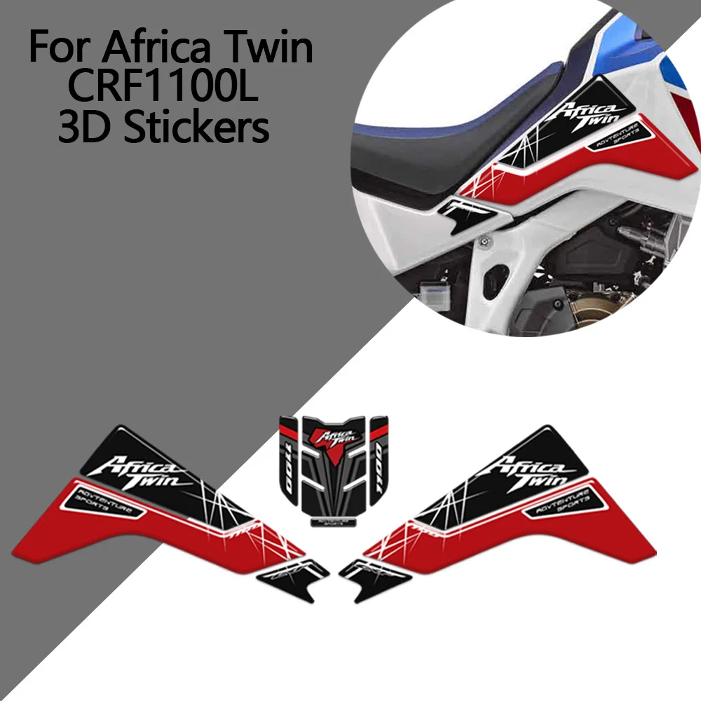 For Africa Twin CRF1100L CRF1100 CRF 1100 L Adventure Motorcycle Stickers Decals Gas Fuel Oil Kit Knee Bone Tank Pad Protector
For Africa Twin CRF1100L CRF1100 CRF 1100 L Adventure Motorcycle Stickers Decals Gas Fuel Oil Kit Knee Bone Tank Pad Protector