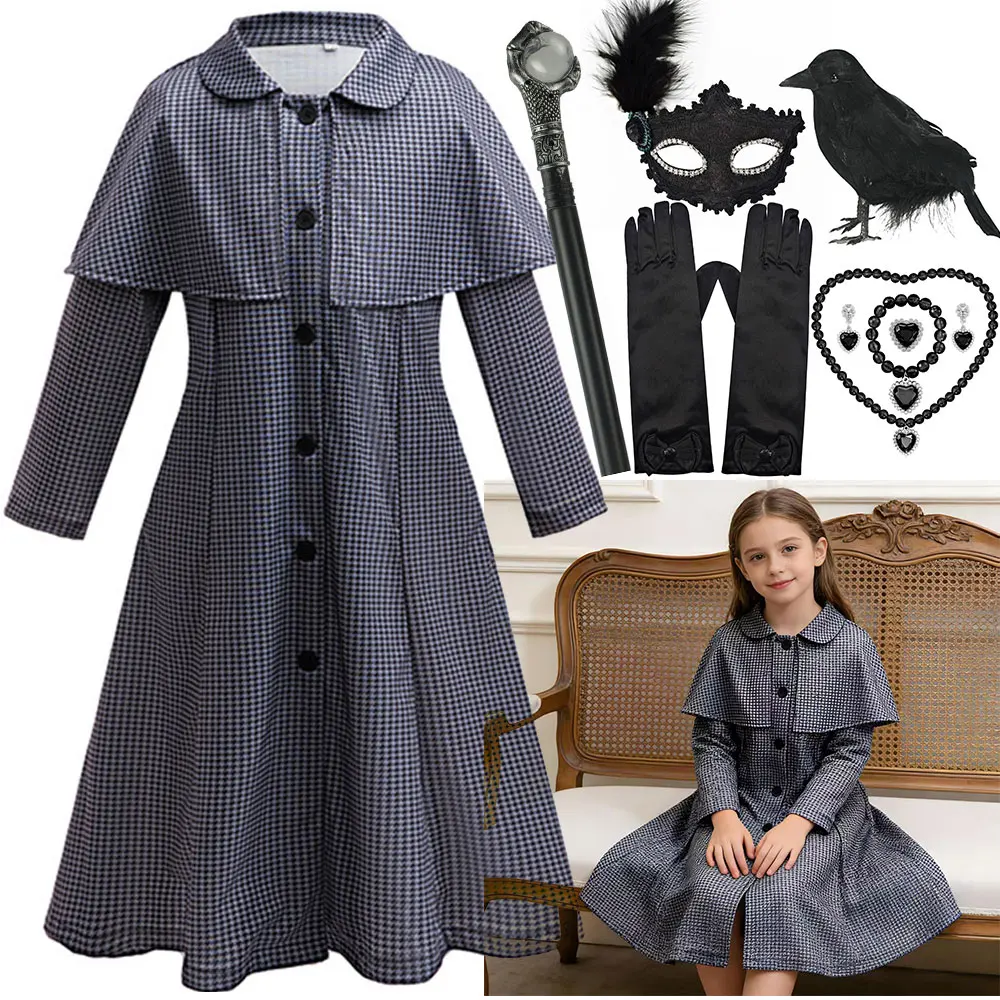 2026 Holiday Carnival New Black Striped Elegant Girls Long Casual High-end Texture Light Luxury Dress + Shawl + Accessories Set
2026 Holiday Carnival New Black Striped Elegant Girls Long Casual High-end Texture Light Luxury Dress + Shawl + Accessories Set