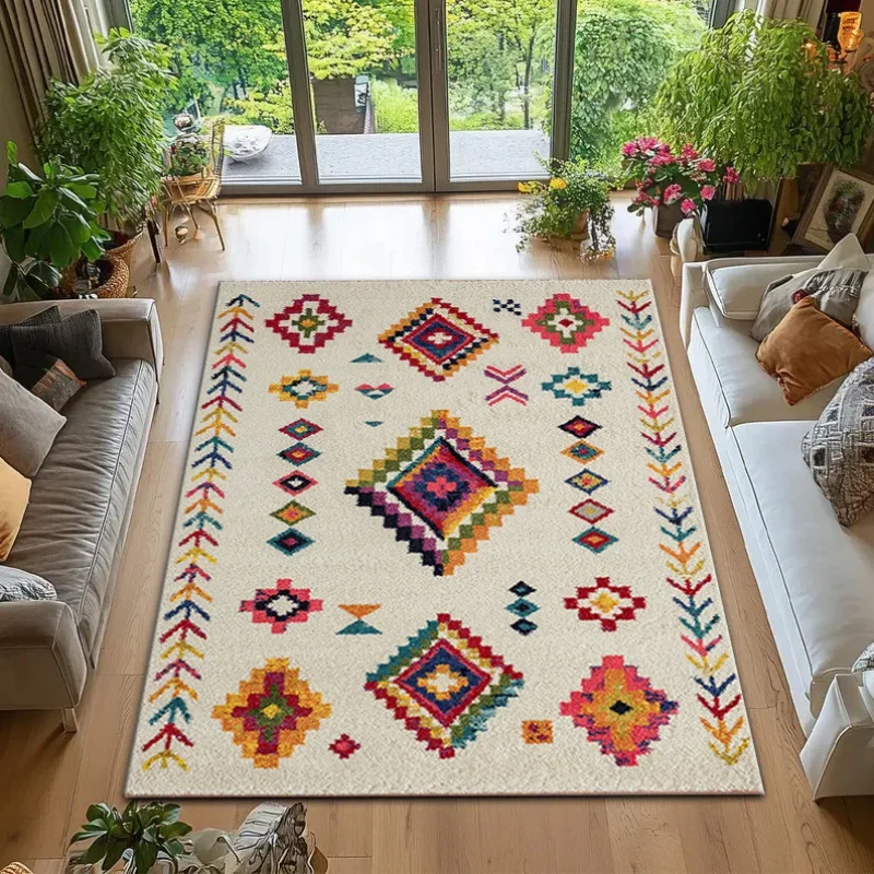 VIKAMA Persian Vintage Style Carpet Living Room Decorative Bedroom Moroccan Leisure Carpet Floor Mat Bedside Rugs Floor Mats
VIKAMA Persian Vintage Style Carpet Living Room Decorative Bedroom Moroccan Leisure Carpet Floor Mat Bedside Rugs Floor Mats