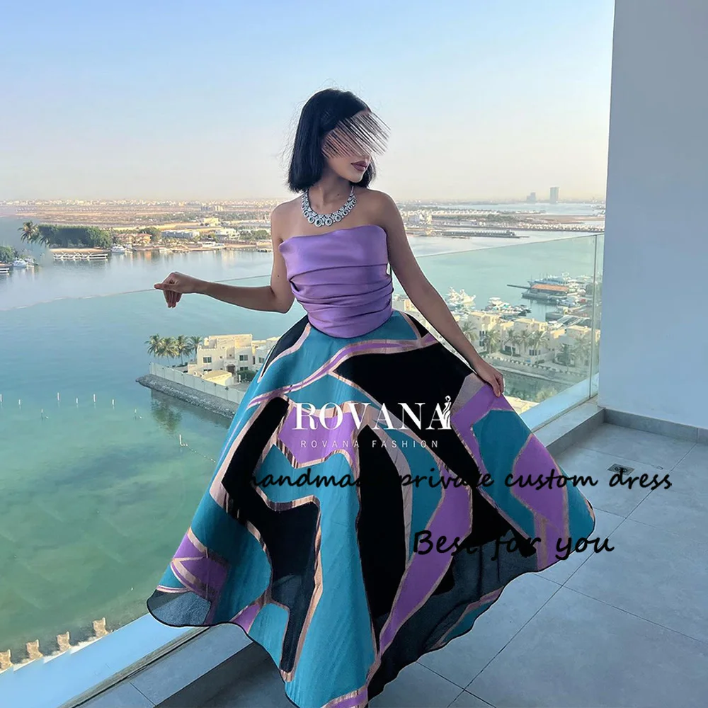 Arabian Dubai Evening Party Dresses for Womens Pleats Patchwork Satin Strapless A Line Formal Prom Dress Ankle Length
Arabian Dubai Evening Party Dresses for Womens Pleats Patchwork Satin Strapless A Line Formal Prom Dress Ankle Length