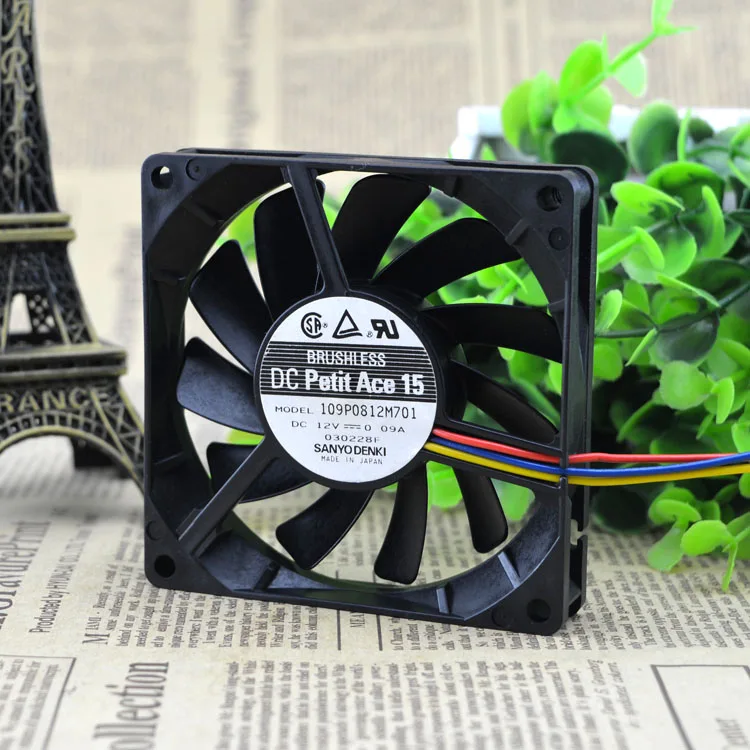 NEW ORIGINAL 109P0812M701 12V 0.09A 8015 80*80*15mm 8cm COOLING FAN
NEW ORIGINAL 109P0812M701 12V 0.09A 8015 80*80*15mm 8cm COOLING FAN