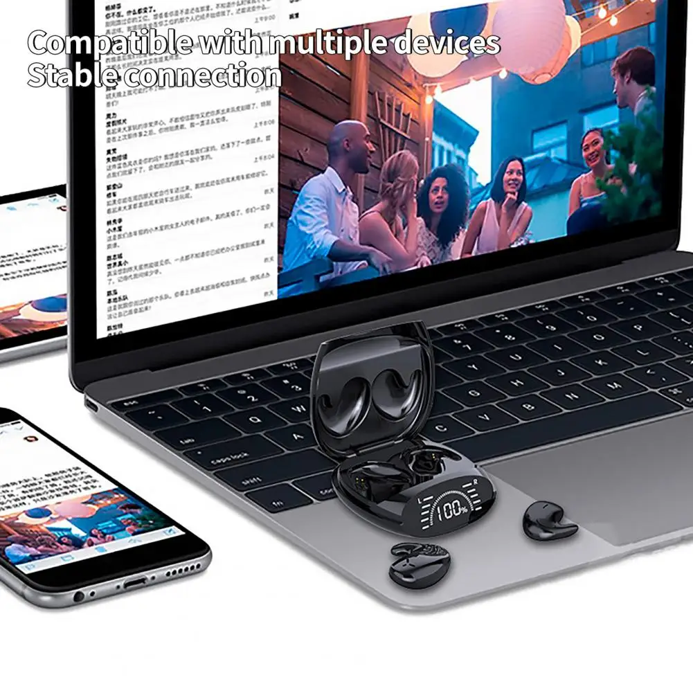 Wireless Earbud Fashionable Bluetooth-compatible5.2 IPX5 Waterproof Soprts Earbud Non-delayed Noise Reduction Earbud
Wireless Earbud Fashionable Bluetooth-compatible5.2 IPX5 Waterproof Soprts Earbud Non-delayed Noise Reduction Earbud