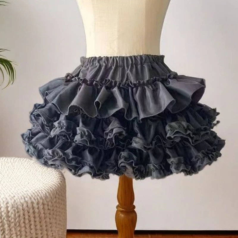 Lolita Style Princess Vintage Cake Skirt Summer Sweet Kawaii Women Cute Lace Ruffles Party Mini Skirts Harajuku Y2k Faldas Mujer
Lolita Style Princess Vintage Cake Skirt Summer Sweet Kawaii Women Cute Lace Ruffles Party Mini Skirts Harajuku Y2k Faldas Mujer
