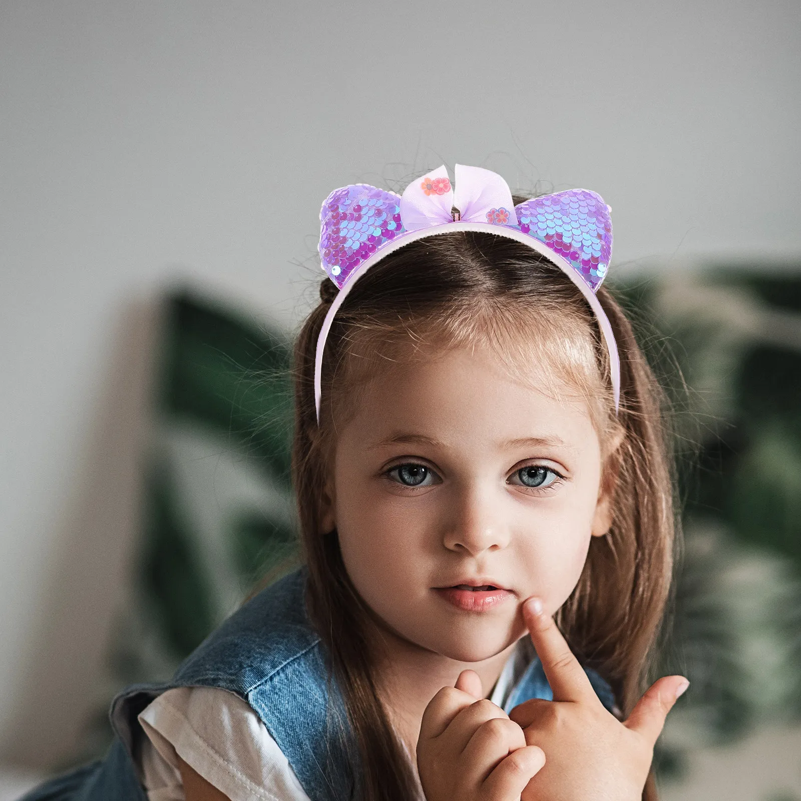 2Pcs Ear Hair Clips for Girls Cute Sequin Cat Ears Headbands Party Holiday Daily Wear Little Girls Hair Accessories
2Pcs Ear Hair Clips for Girls Cute Sequin Cat Ears Headbands Party Holiday Daily Wear Little Girls Hair Accessories